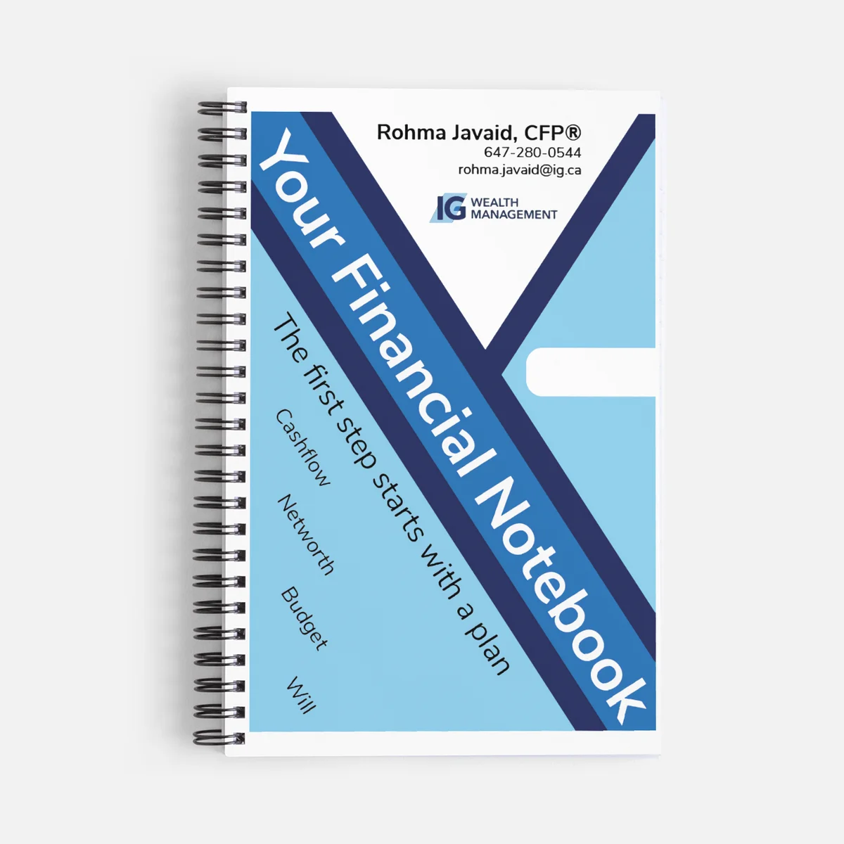 Branded notebook